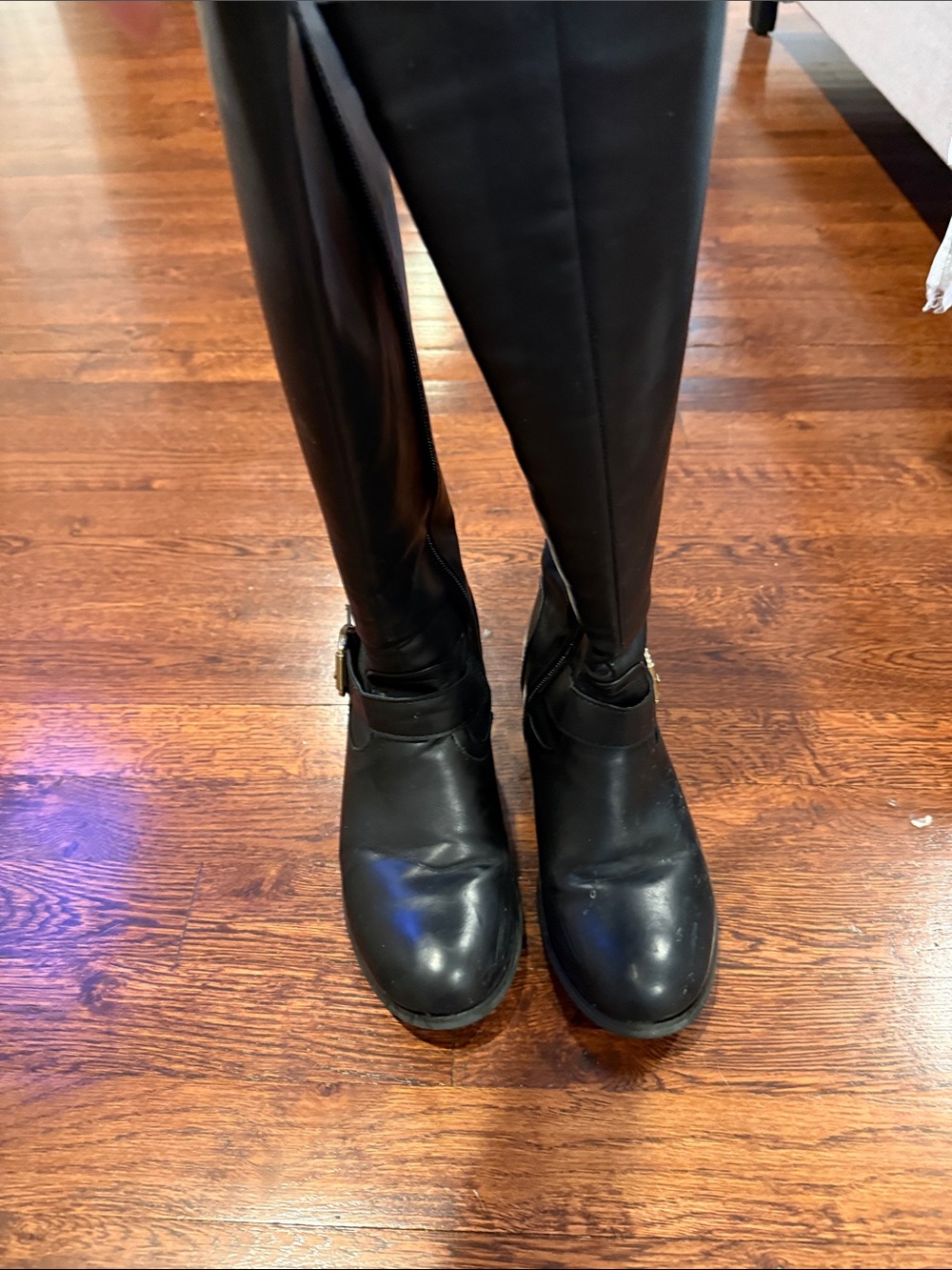 Steve Madden Black Tall  Boots